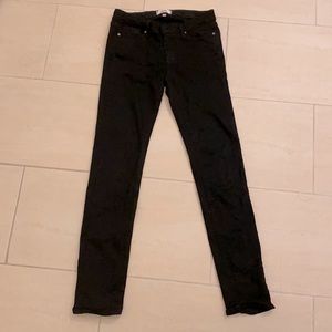 Paige black skinny jeans